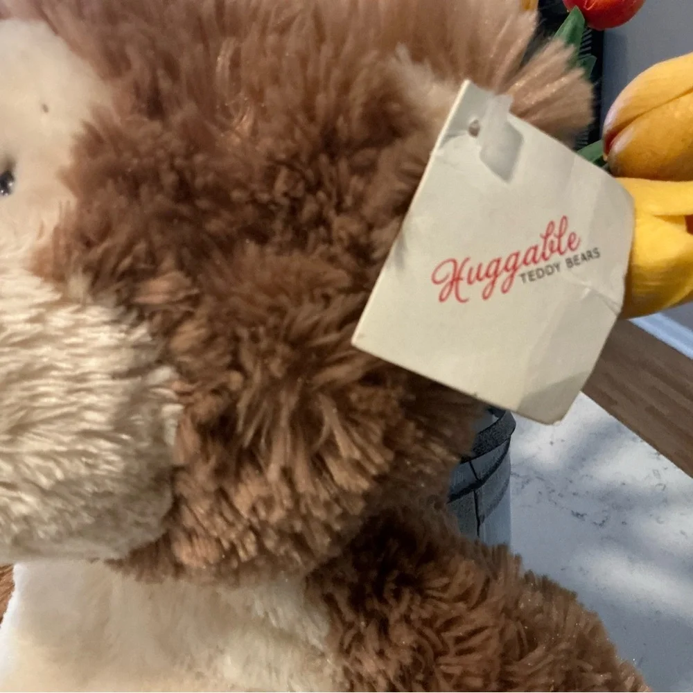 Vintage Grunge huggable teddy bear toy 19 inch